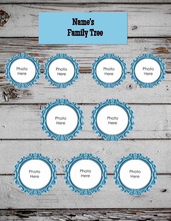 Free Family Tree Poster | Customize Online then Print at Home