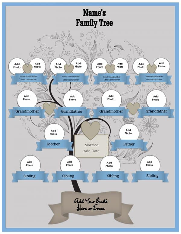 Generate a family tree