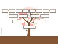 Blank Family Tree Template | Free Instant Download